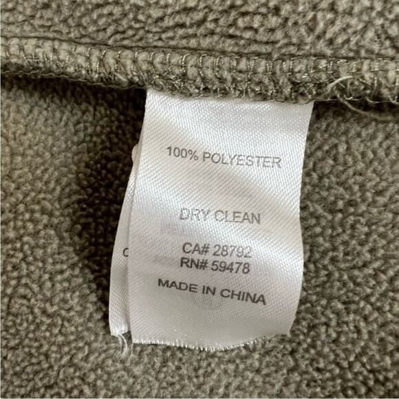 Joie Sage Green Boucle Sherpa Teddy Fleece Lined  Button Down Jacket - Medium - Picture 9 of 9